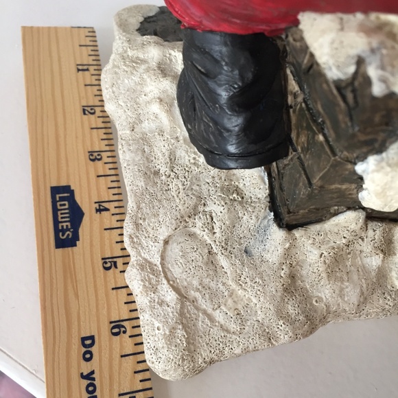 Santa Figure Antique Finish Resin 11 x 6 x 6 Holiday Christmas Décor Statue - Picture 8 of 8